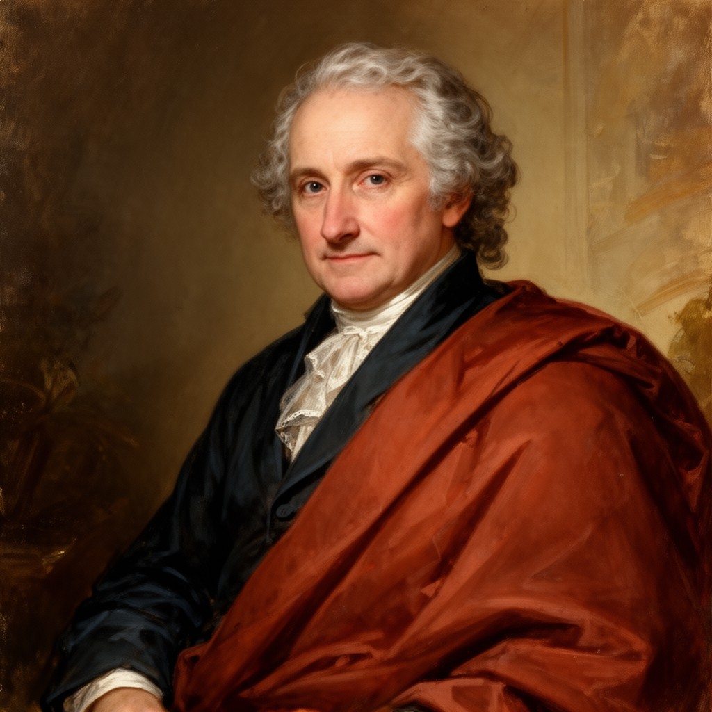 AI-generated illustration of Clement Clarke Moore