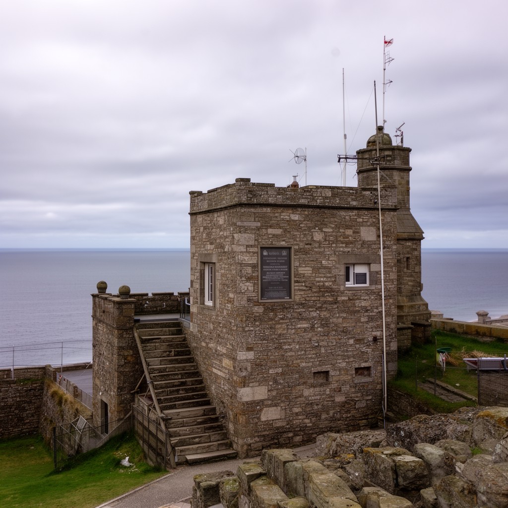 AI-generated illustration of Arbroath Signal Tower