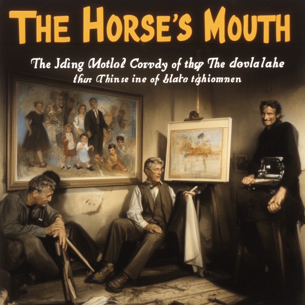 AI-generated illustration of The Horse’s Mouth