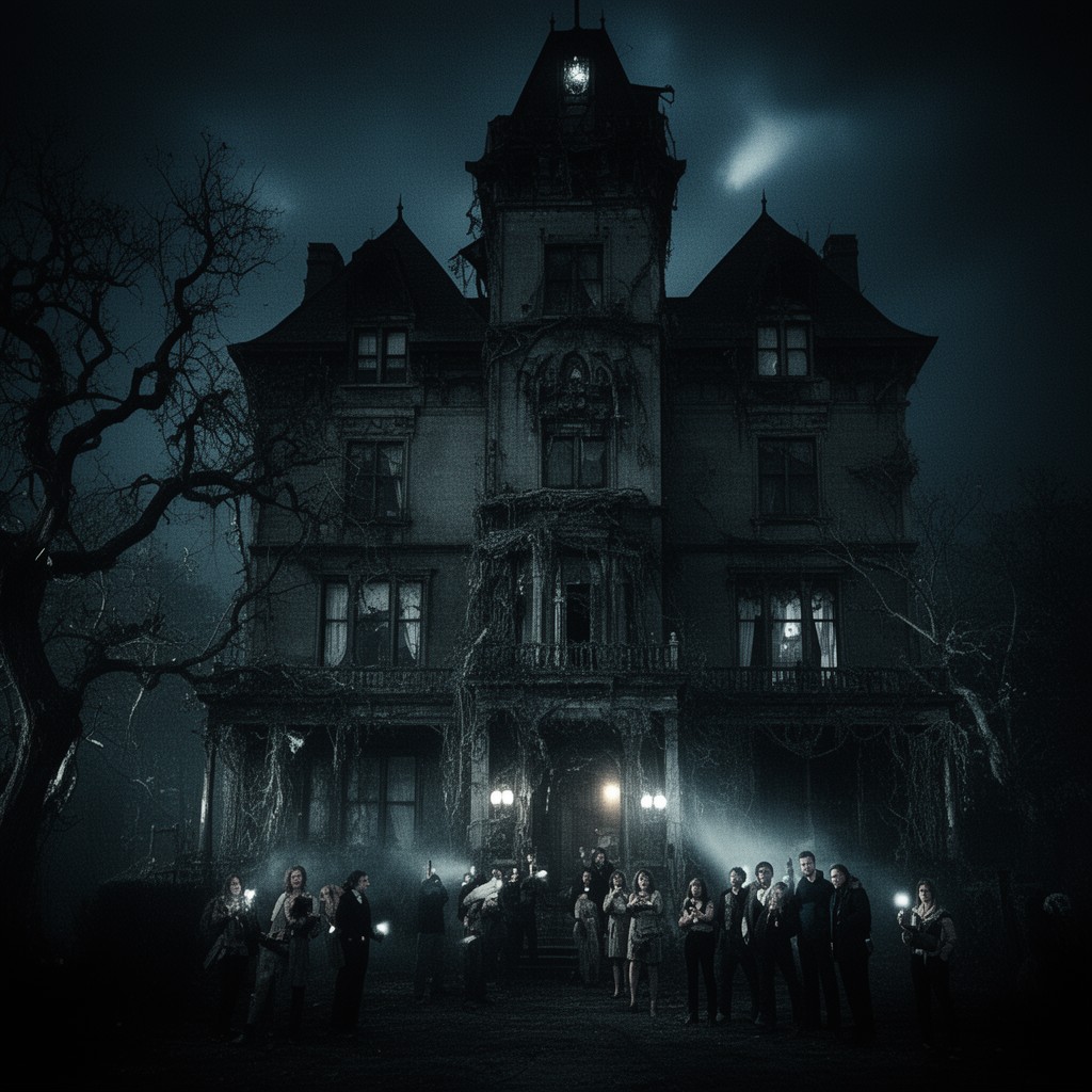 AI-generated illustration of The Legend of Hell House