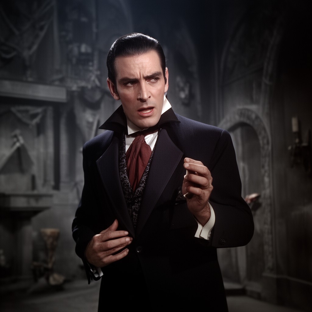 AI-generated illustration of Horror of Dracula