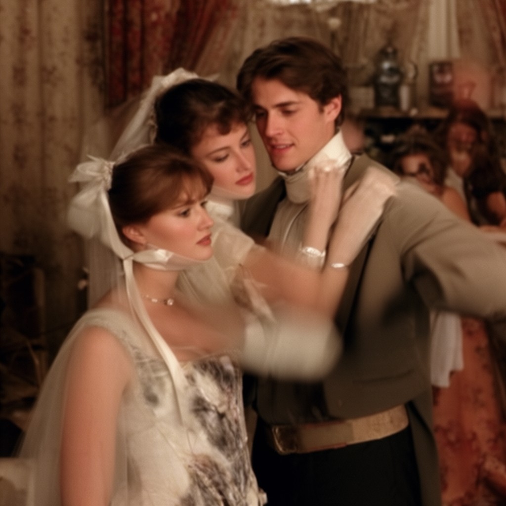 AI-generated illustration of The Age of Innocence (1993 film)