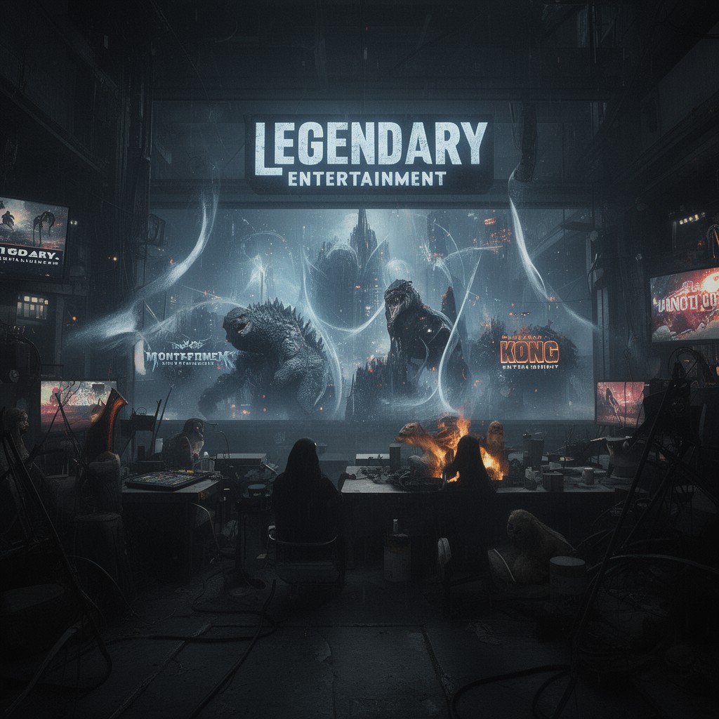 AI-generated illustration of Legendary Entertainment