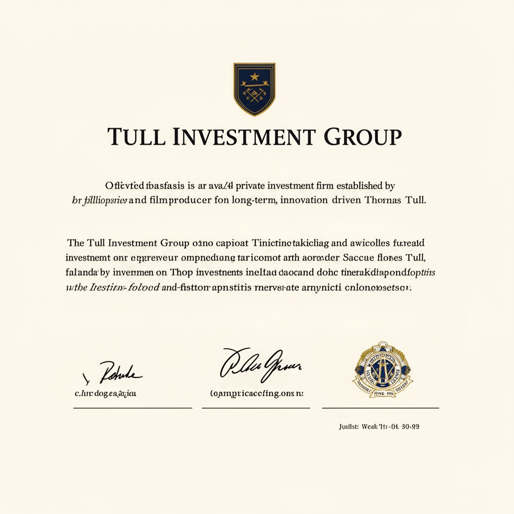 AI-generated illustration of Tull Investment Group