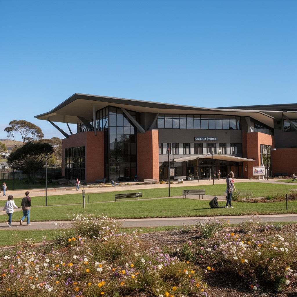 AI-generated illustration of Singleton Civic Centre