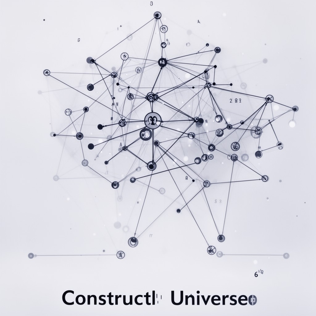AI-generated illustration of constructible universe