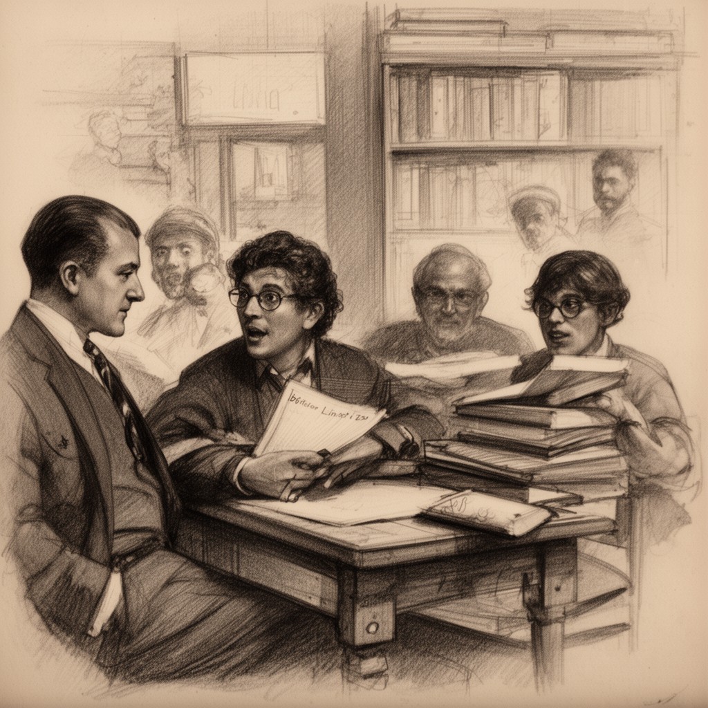 AI-generated illustration of Linton