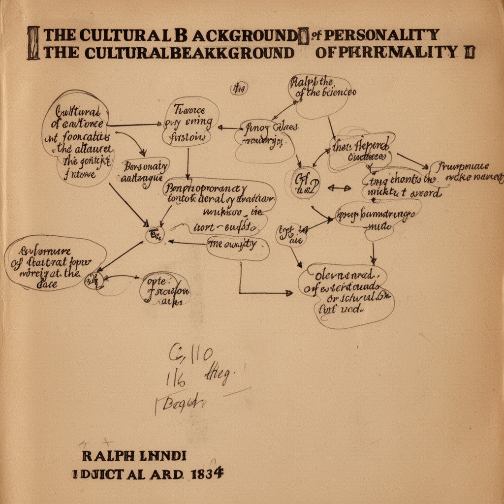 AI-generated illustration of The Cultural Background of Personality