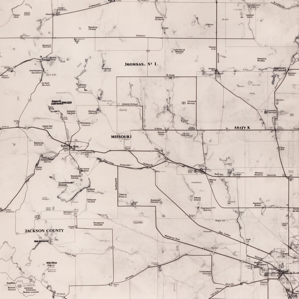 AI-generated illustration of Jackson County, Missouri