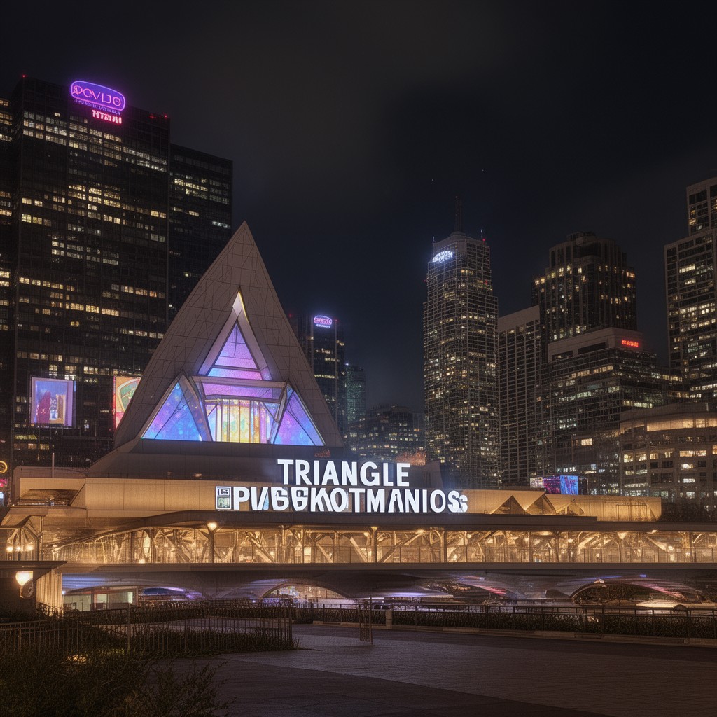 AI-generated illustration of Triangle Publications