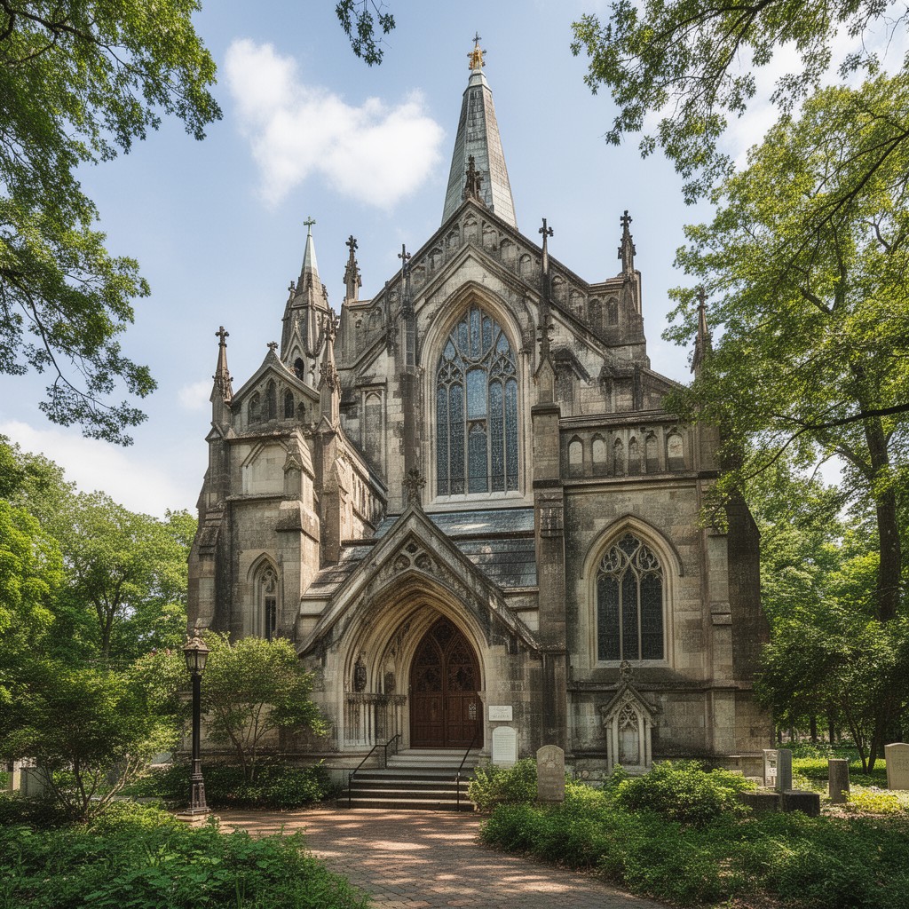 AI-generated illustration of Story Chapel