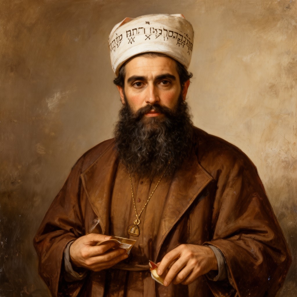 AI-generated illustration of Shlomo Halevi Alkabetz