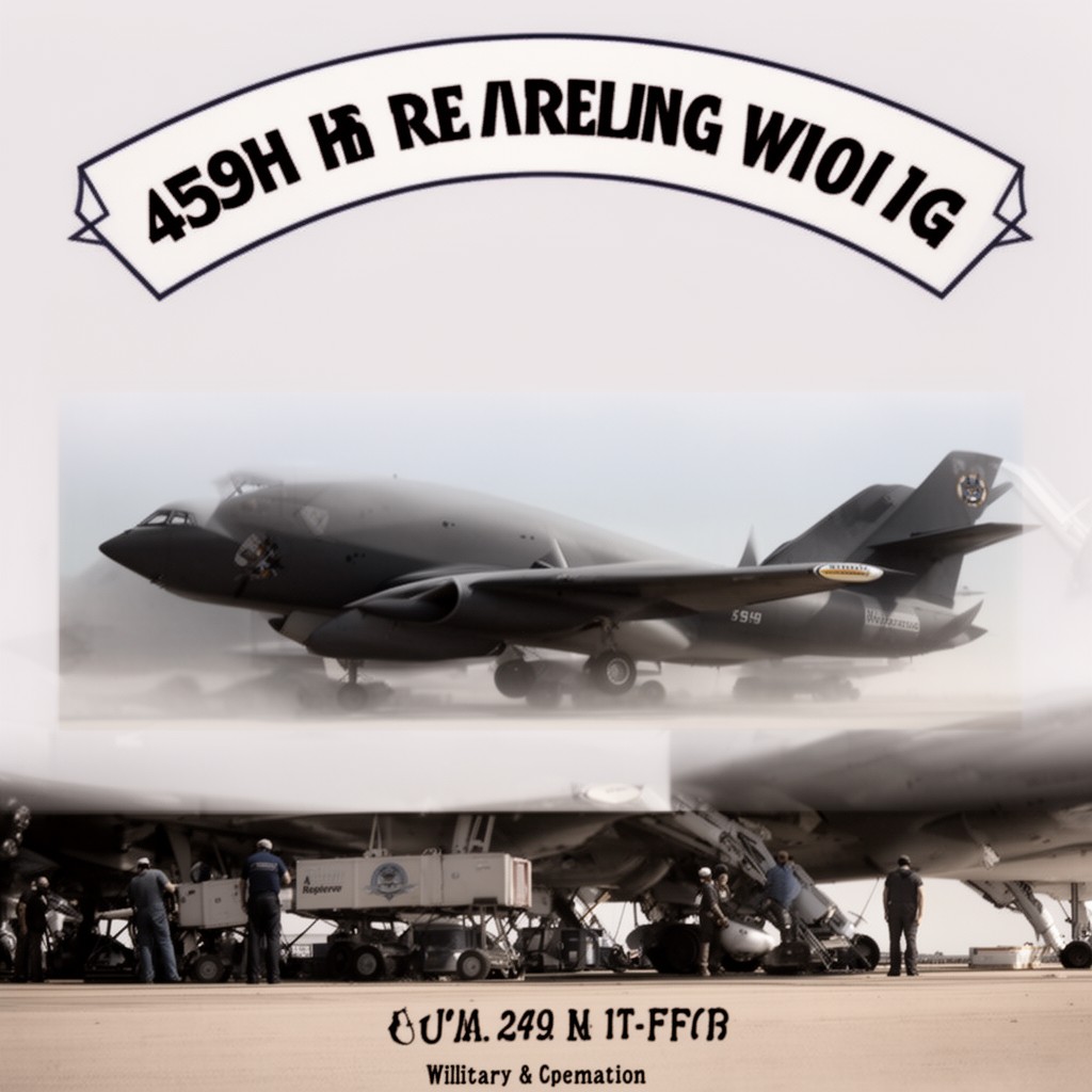 AI-generated illustration of 459th Air Refueling Wing