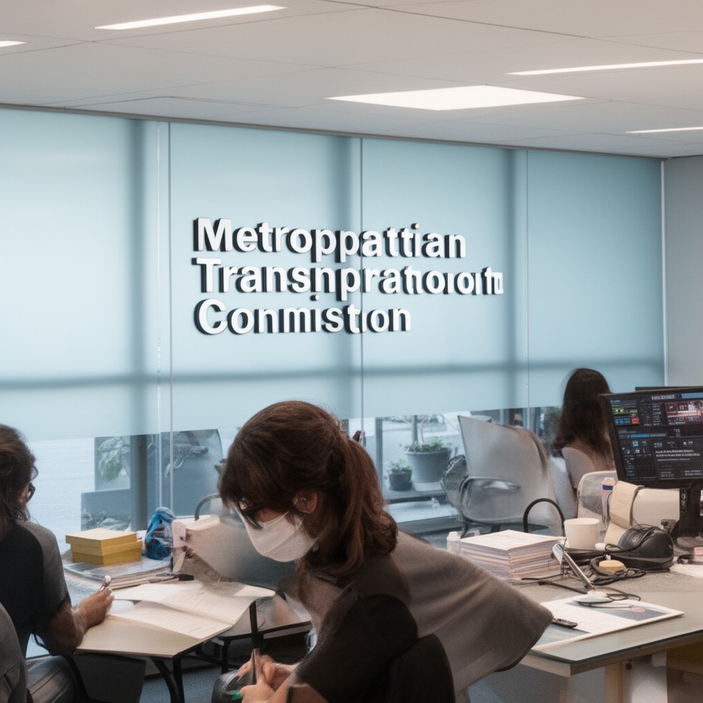 AI-generated illustration of Metropolitan Transportation Commission