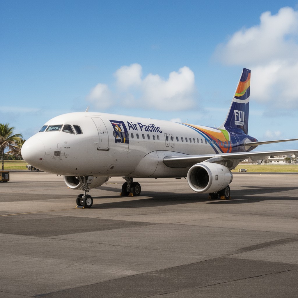 AI-generated illustration of Air Pacific