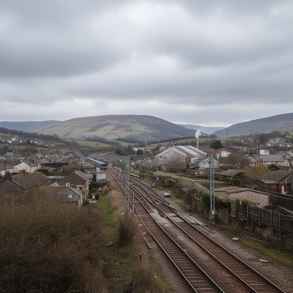 AI-generated illustration of Shotts Line