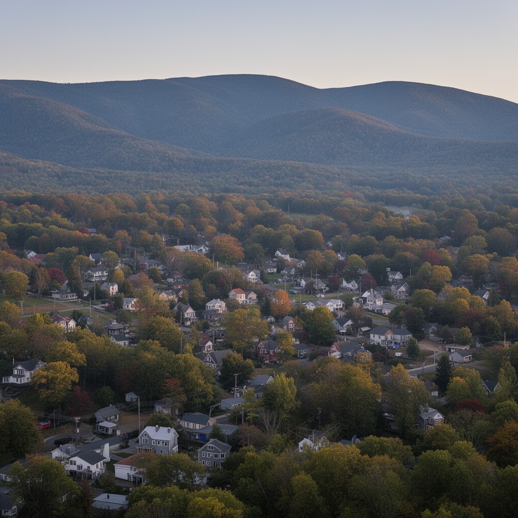 AI-generated illustration of Town of Windham, New York