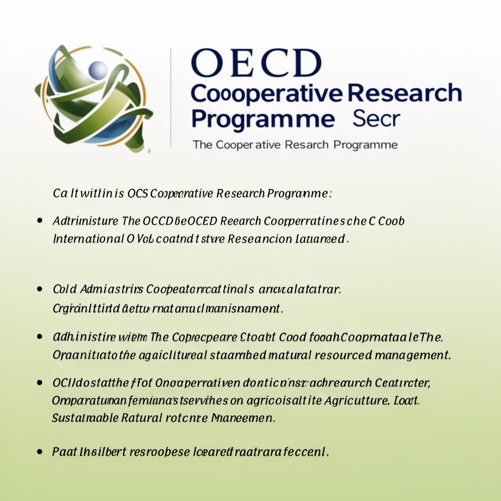 AI-generated illustration of OECD Co-operative Research Programme Secretariat