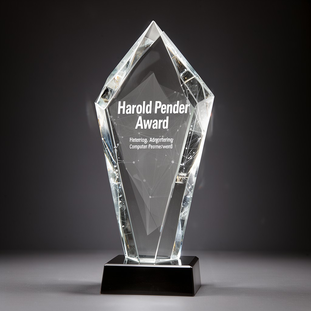 AI-generated illustration of Harold Pender Award