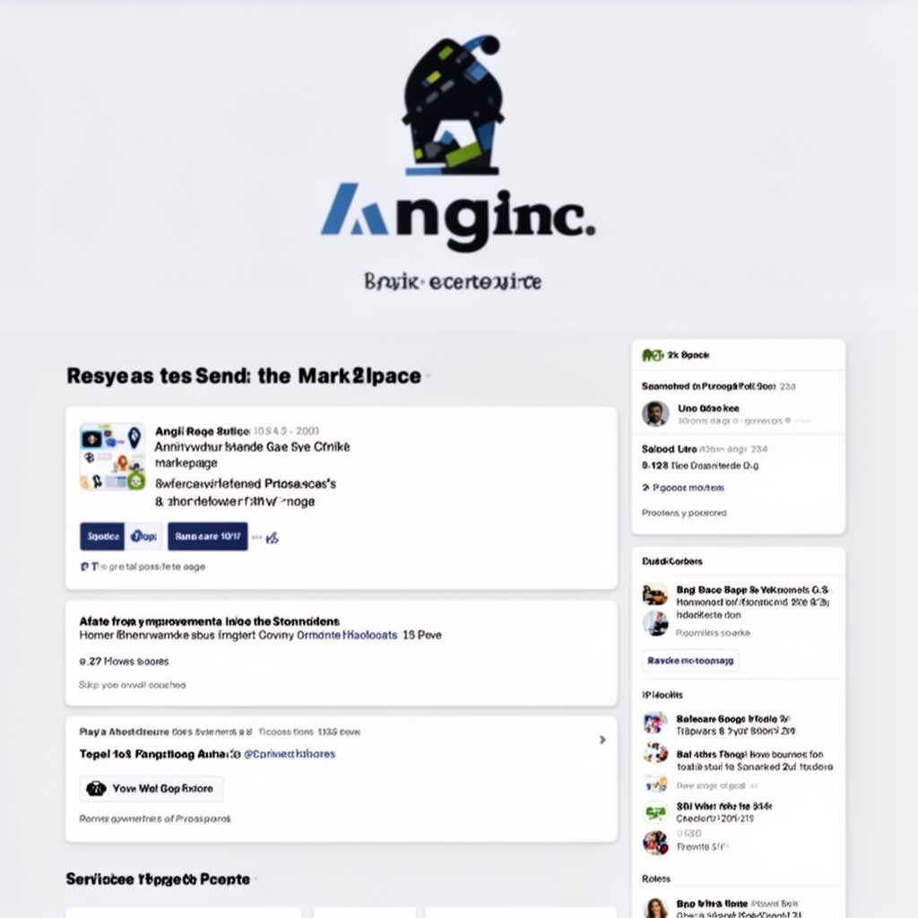 AI-generated illustration of Angi Inc.