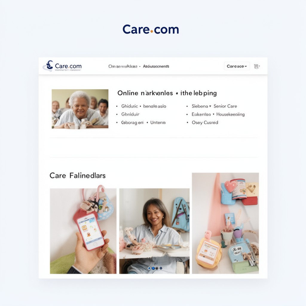 AI-generated illustration of Care.com