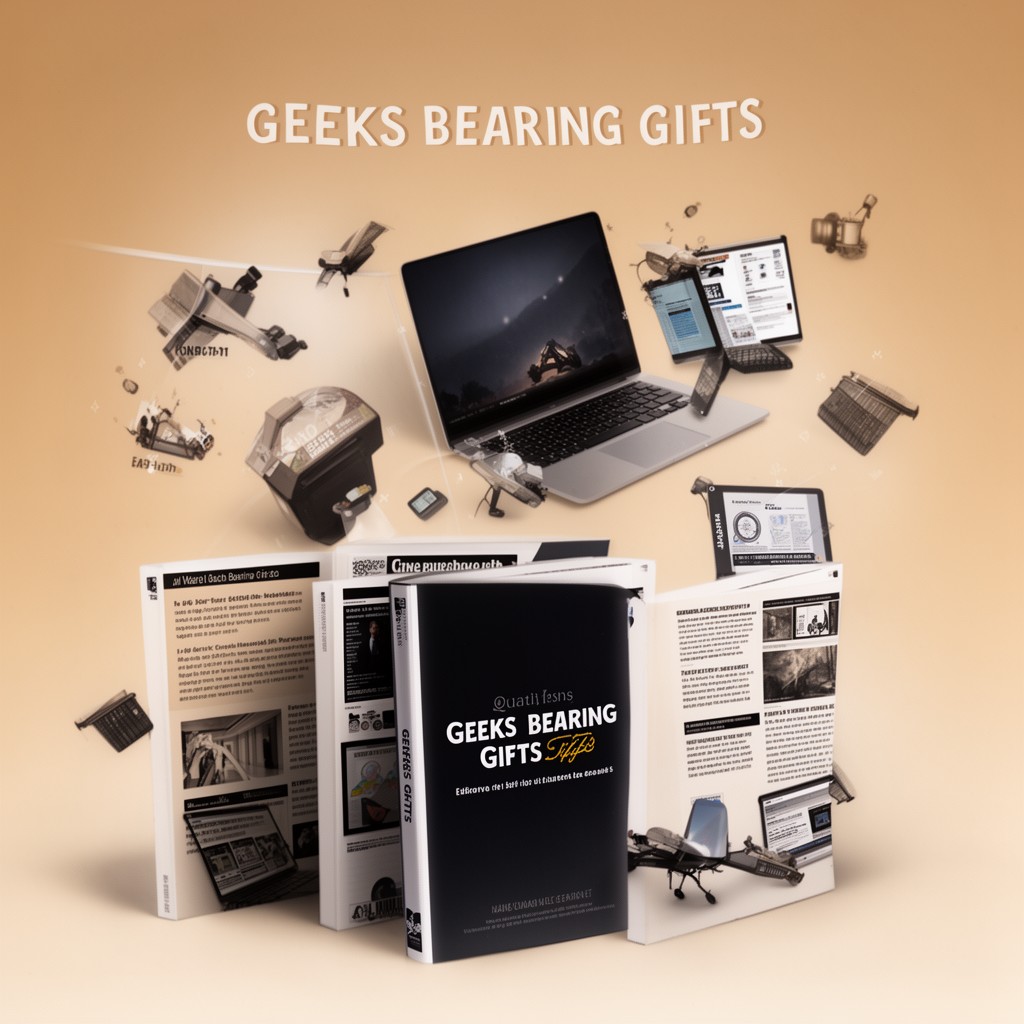 AI-generated illustration of Geeks Bearing Gifts