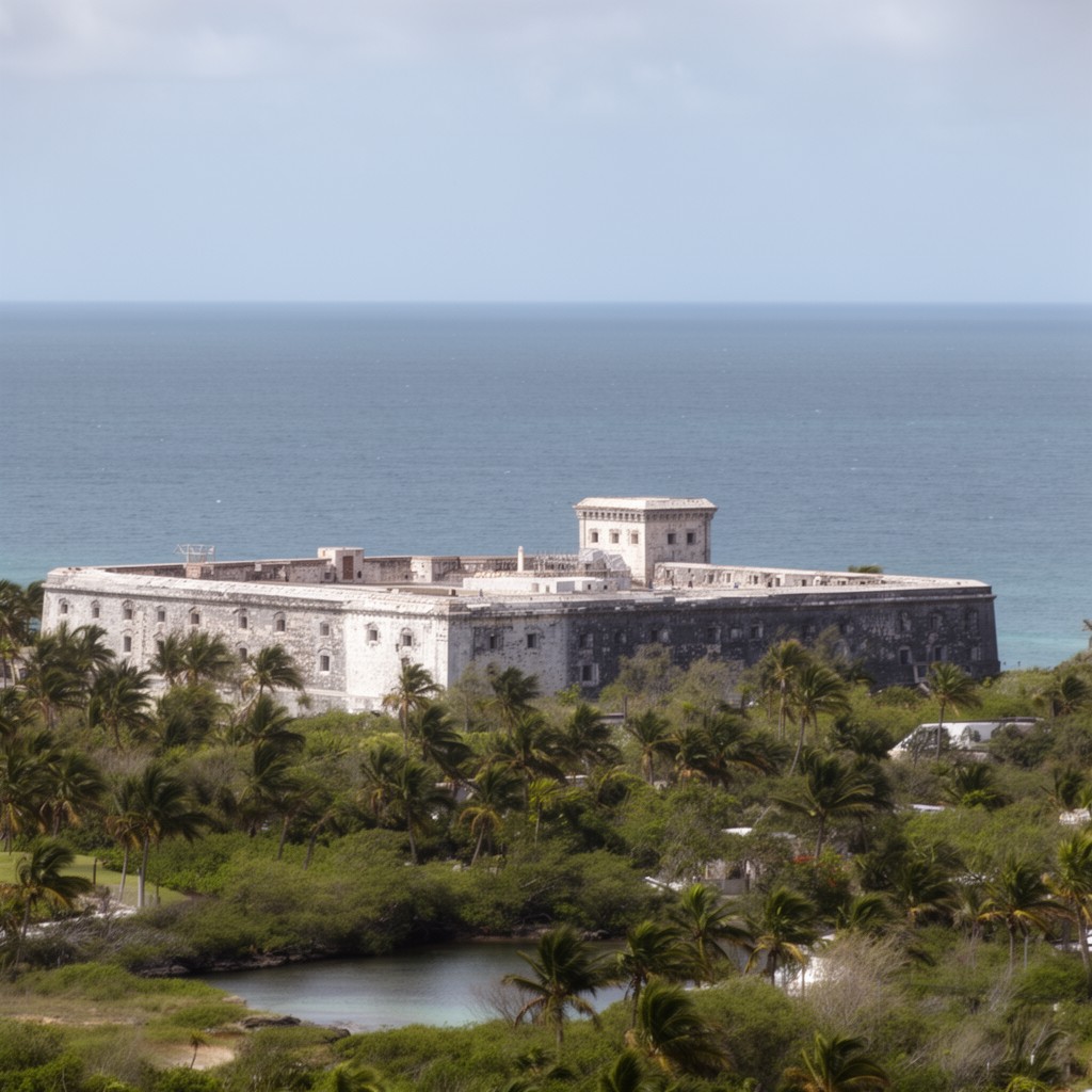 AI-generated illustration of Dry Tortugas National Park