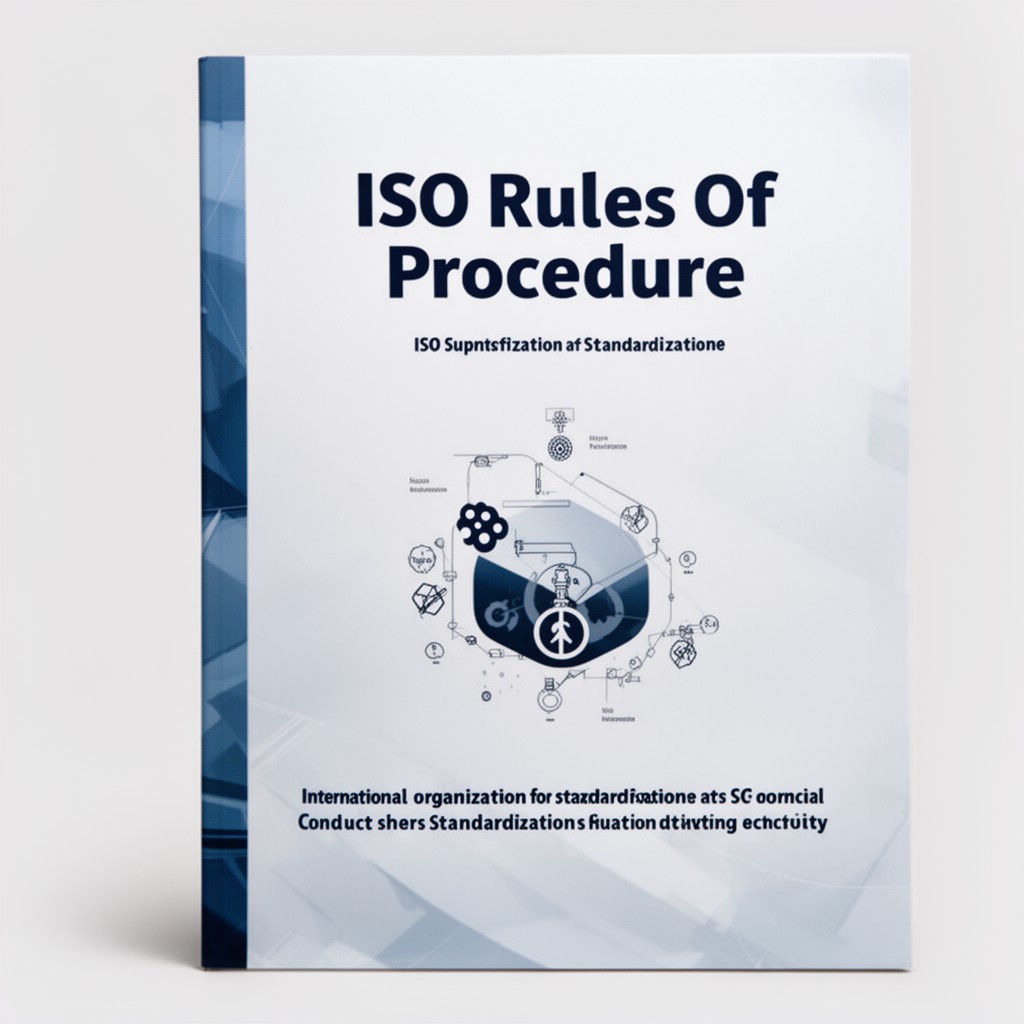 AI-generated illustration of ISO Rules of Procedure
