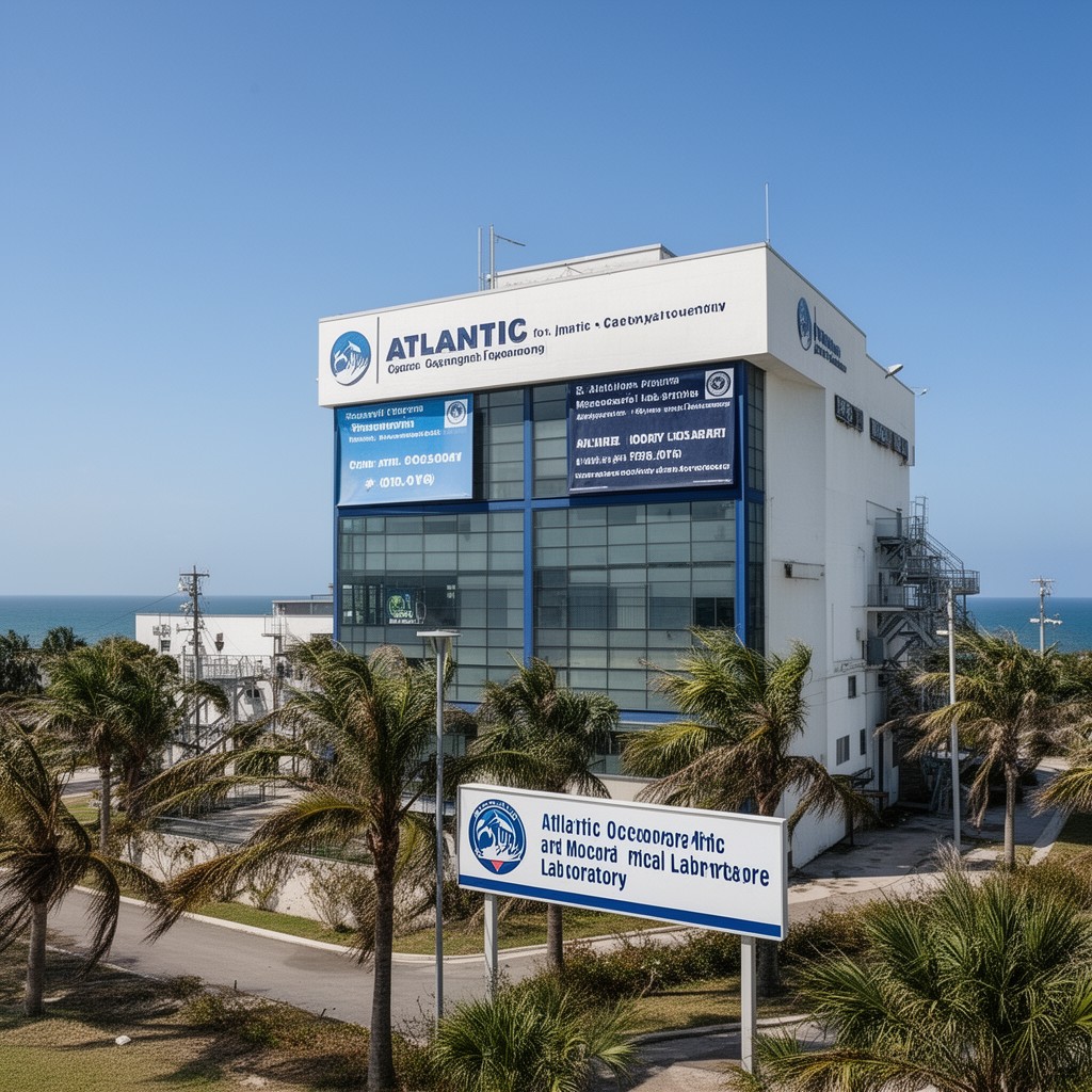 AI-generated illustration of Atlantic Oceanographic and Meteorological Laboratory