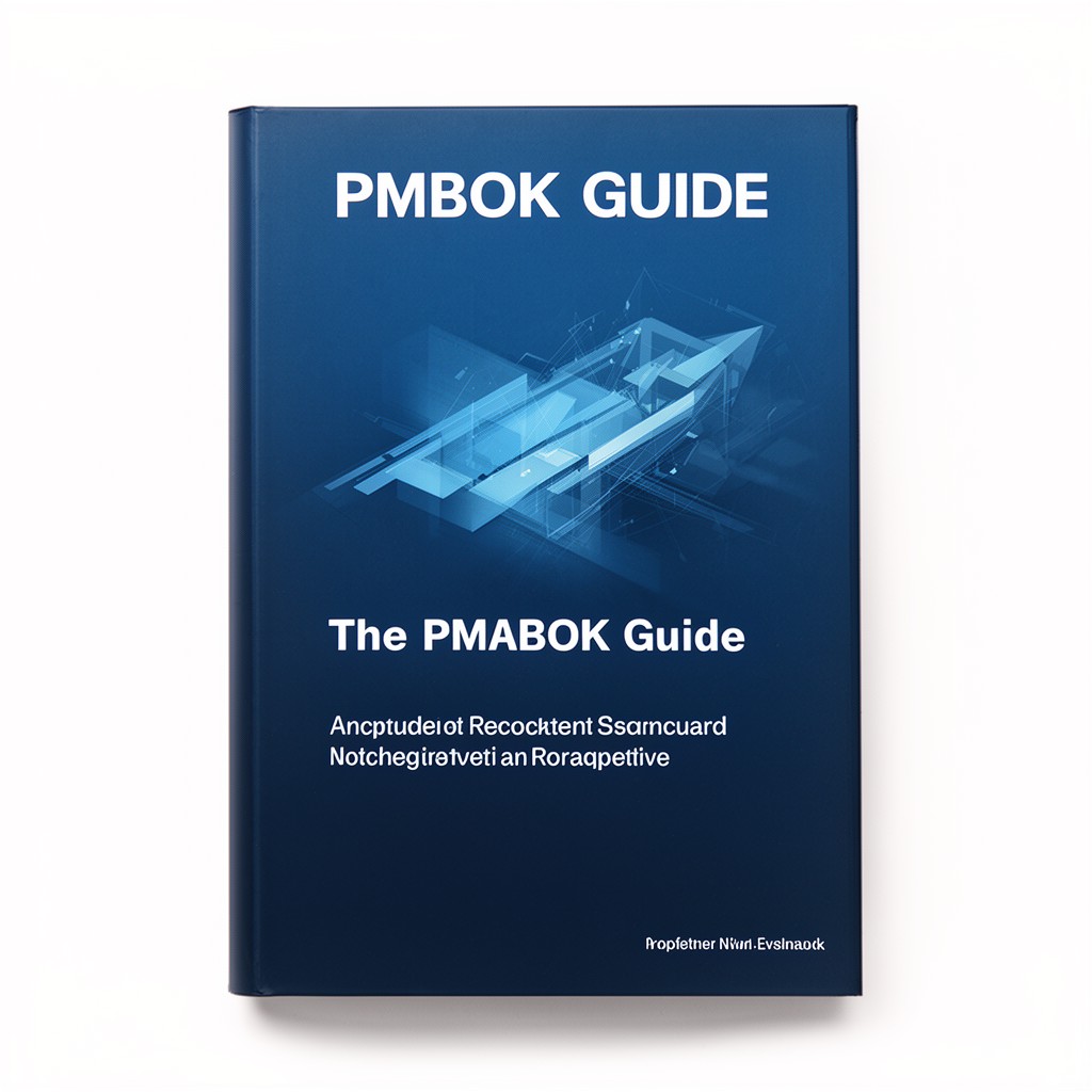 AI-generated illustration of PMBOK Guide