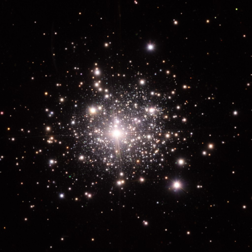 AI-generated illustration of Open cluster M25