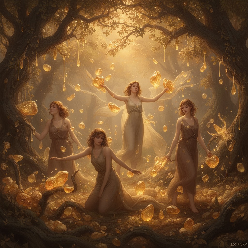AI-generated illustration of Heliades