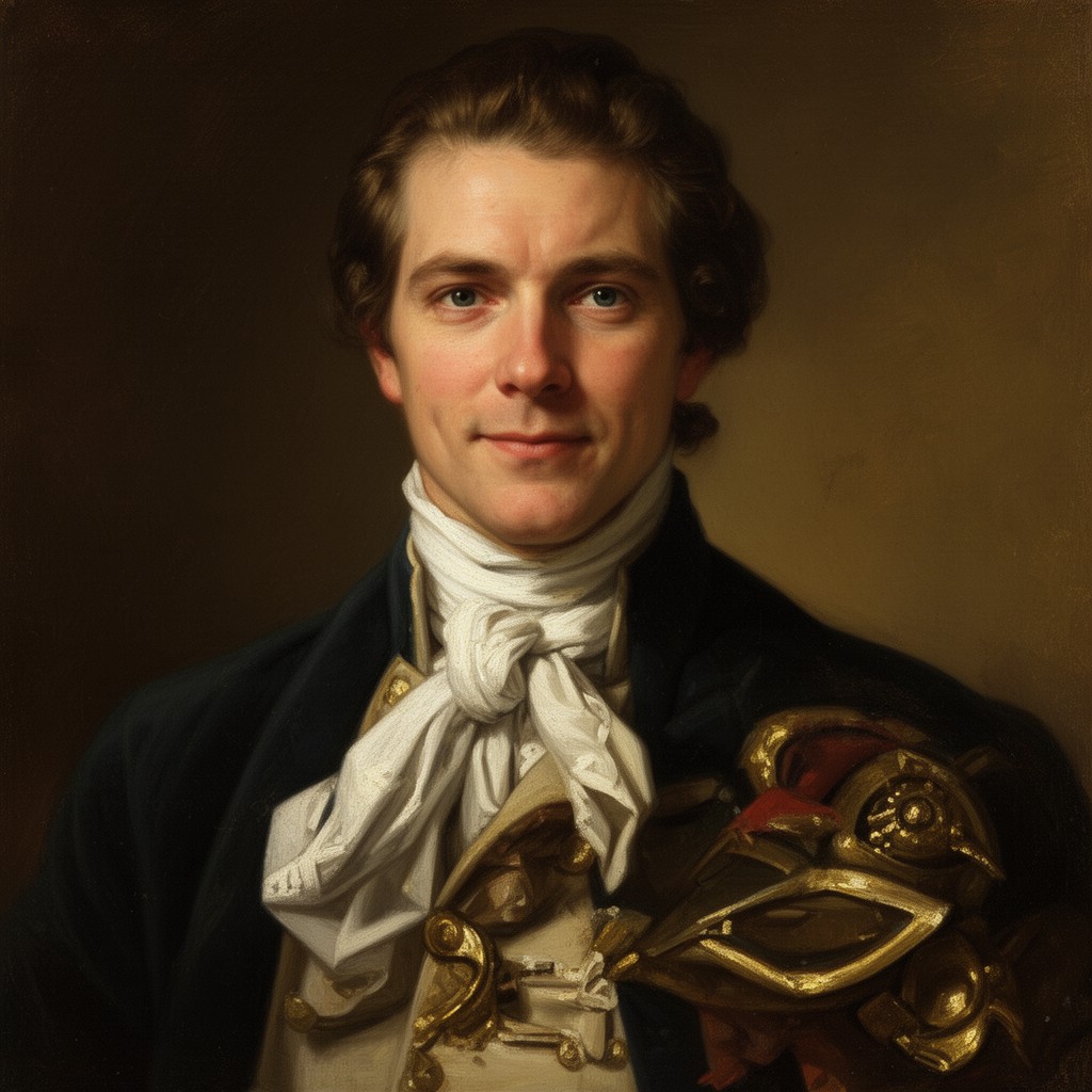 AI-generated illustration of Benedict Arnold