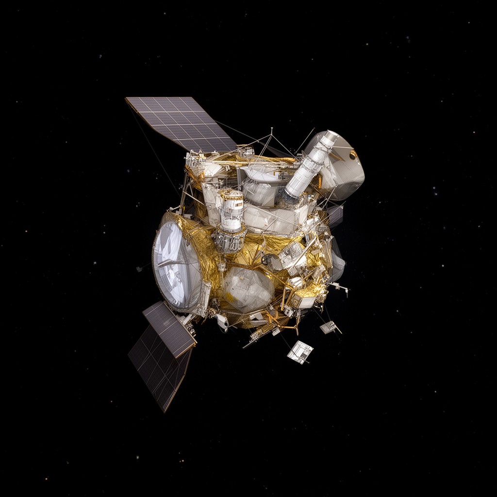 AI-generated illustration of Mariner 10