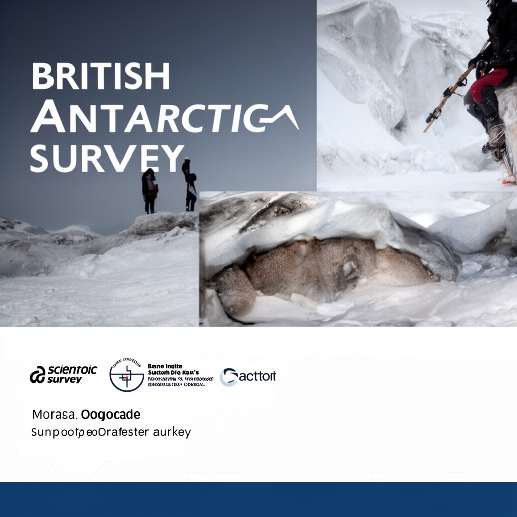 AI-generated illustration of British Antarctic Survey