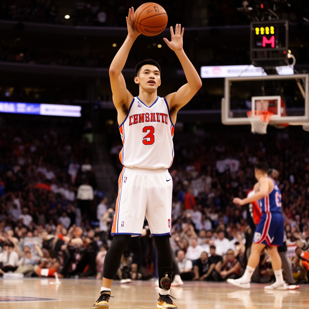 AI-generated illustration of Linsanity