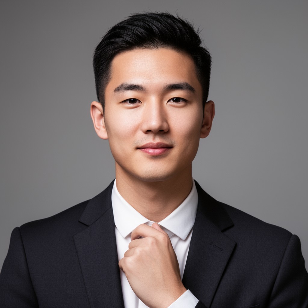 AI-generated illustration of Josh Lin