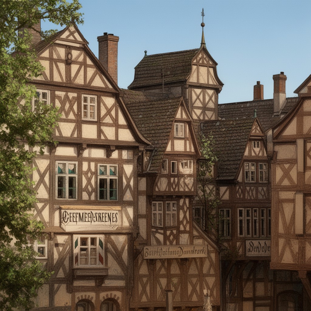 AI-generated illustration of German-speaking Denmark