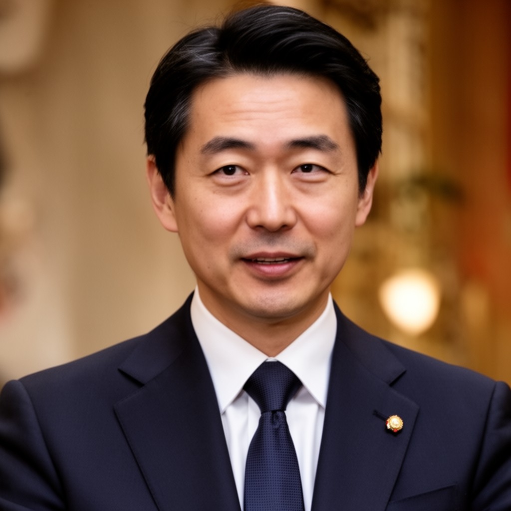 AI-generated illustration of Naruhito
