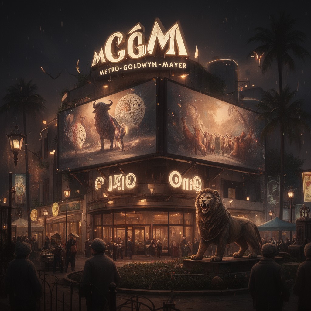 AI-generated illustration of MGM