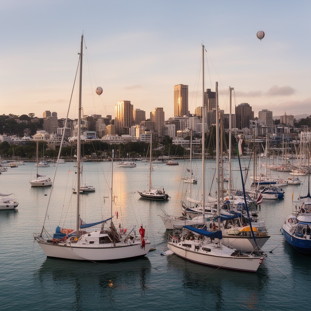 AI-generated illustration of City of Sails