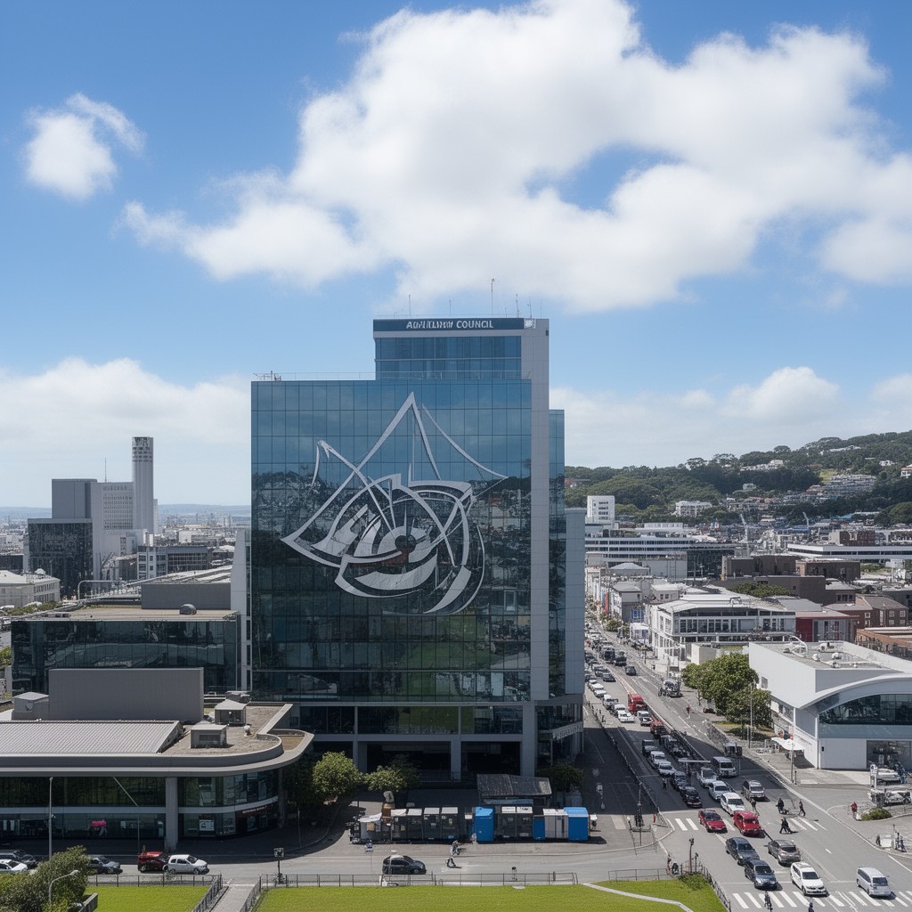 AI-generated illustration of Auckland Council