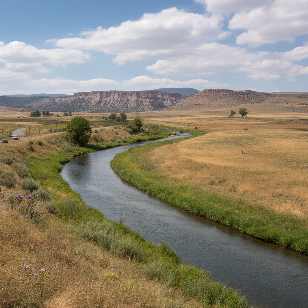 AI-generated illustration of Republican River