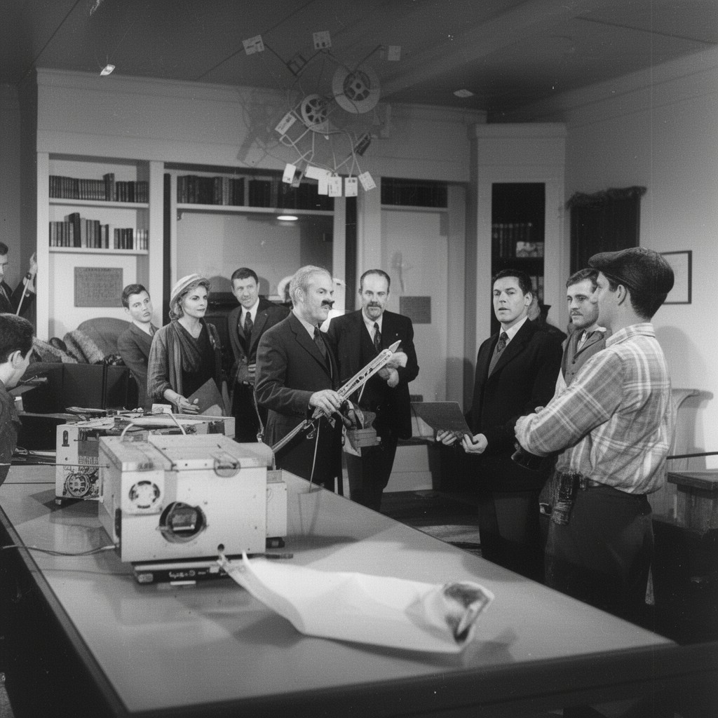AI-generated illustration of CBC Film Sales Corporation