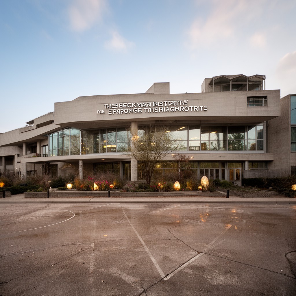 AI-generated illustration of Beckman Institute for Advanced Science and Technology
