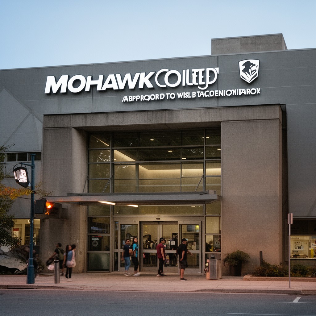 AI-generated illustration of Mohawk College