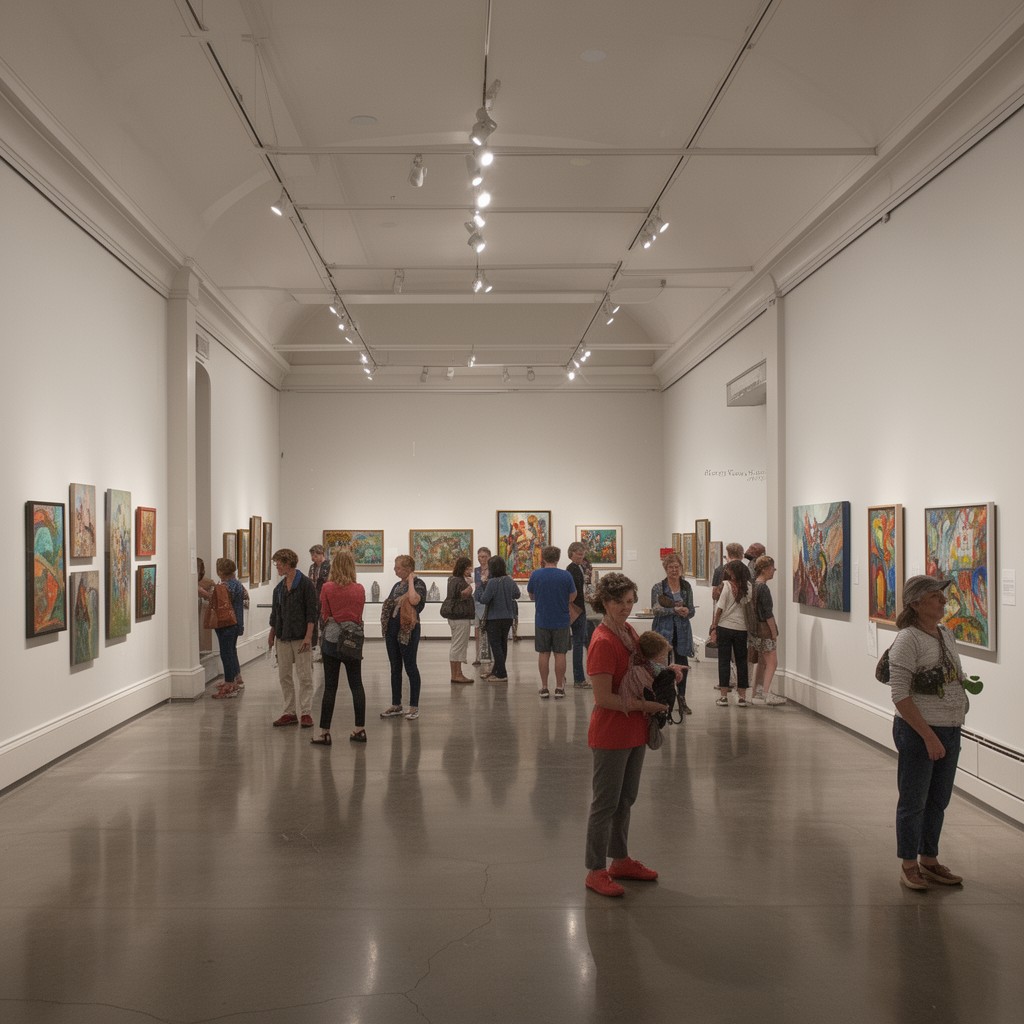 AI-generated illustration of Art Gallery of Nova Scotia