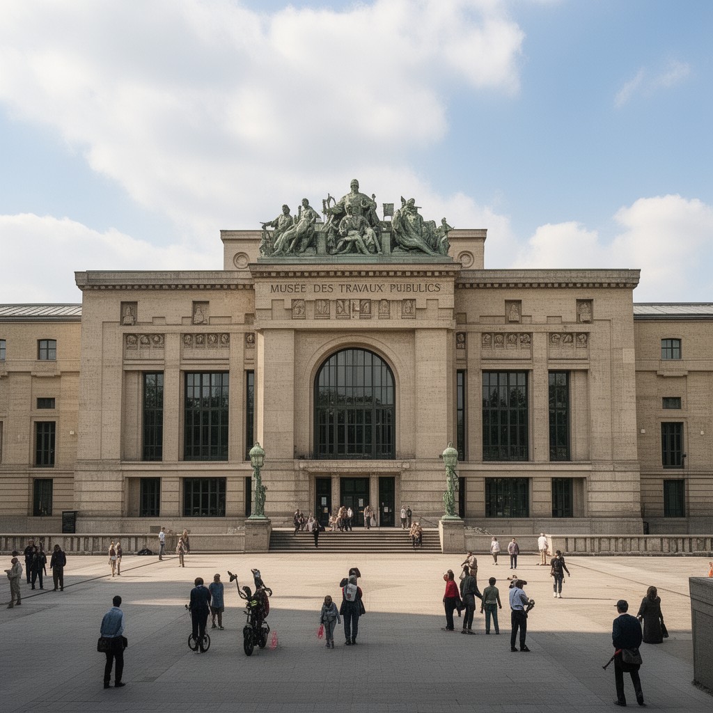 AI-generated illustration of Musée des Travaux Publics (Palais d’Iéna)