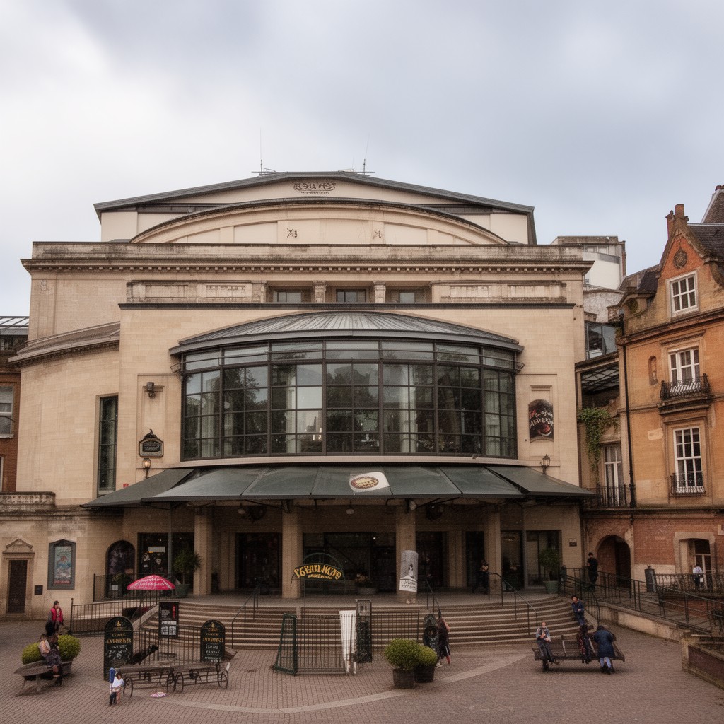 AI-generated illustration of Royal Shakespeare Theatre