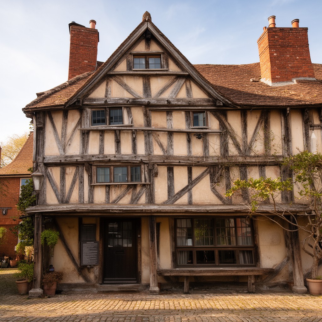 AI-generated illustration of Shakespeare’s Birthplace